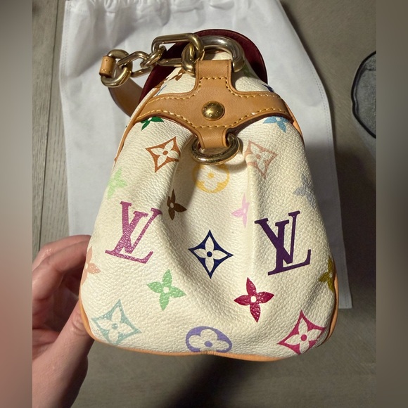 Unlisting Soon Louis Vuitton Murakami Beverly MM Monogram Shoulder Multicolore - Picture 15 of 16